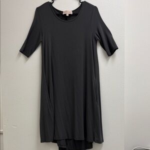 Philosophy Republic Clothing Women Hi Low Hem with pockets dress. Small